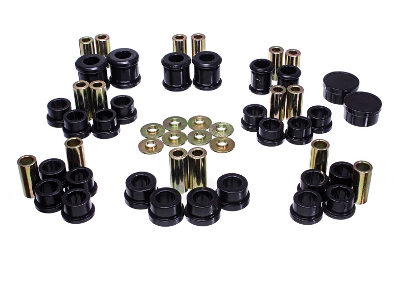 Mazda Miata Control Arm Bushing Set - Rear - Energy Suspension - Hyper-Flex Performance Polyurethane - Black - `16-`27